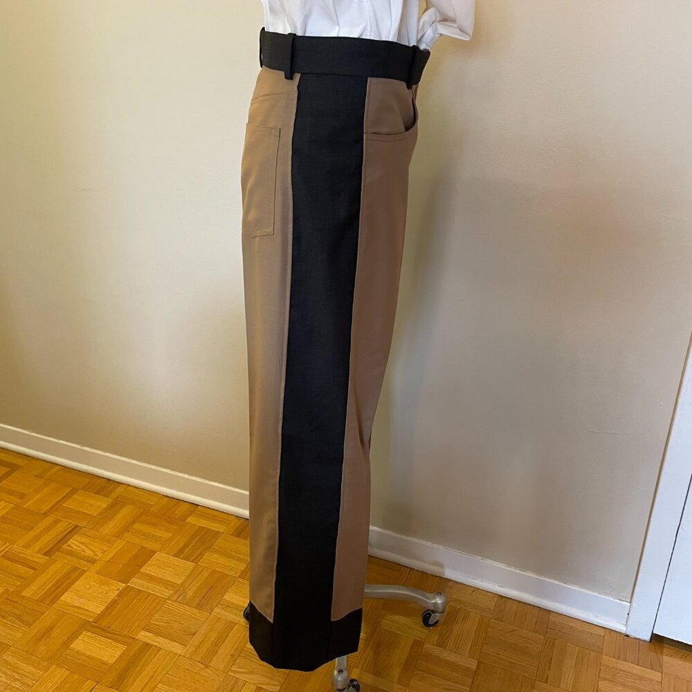 COS two-tone light wool Pants - Picture 4 of 14